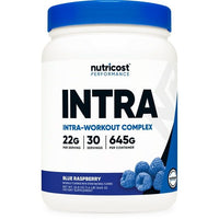 Nutricost Intra-Workout Powder, 30 Servings (Blue Raspberry) - Non-GMO Supplement EasyOptionXY LLC