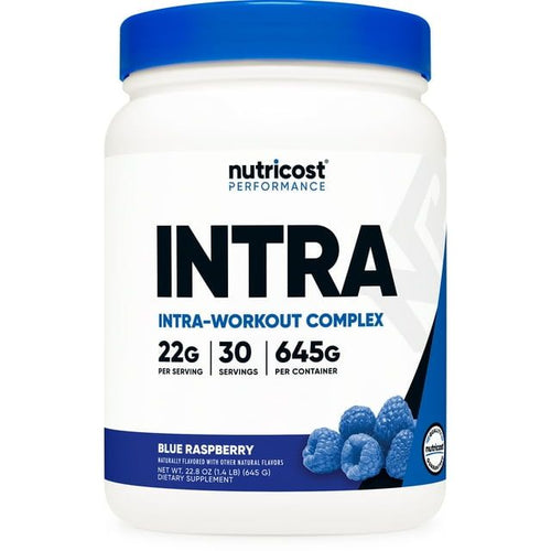Nutricost Intra-Workout Powder, 30 Servings (Blue Raspberry) - Non-GMO Supplement EasyOptionXY LLC