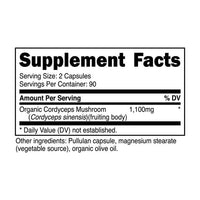 Nutricost Cordyceps Mushroom Capsules 1100mg, 45 Serv - Organic Supplement EasyOptionXY LLC