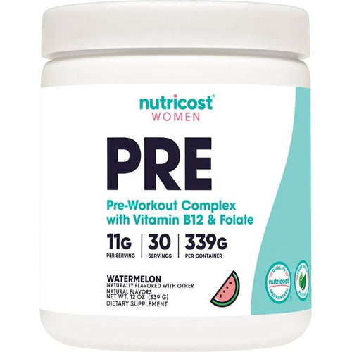 Nutricost Pre-Workout Supplement Powder for Women, Watermelon, 30 Servings EasyOptionXY LLC