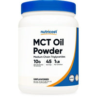 Nutricost MCT Oil Powder 1LB (16oz) - (Medium Chain Triglyceride) Supplement EasyOptionXY LLC