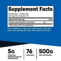 Nutricost Creatine Monohydrate Powder (Green Apple, 500 Gram) - Micronized Creatine Supplement - Vegan, Non-GMO, Gluten Free EasyOptionXY LLC