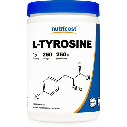 Nutricost L-Tyrosine Powder 250 Grams -1000mg Per Serving, Non-GMO Supplement EasyOptionXY LLC