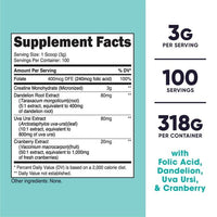 Nutricost Creatine Monohydrate Powder for Women Unflavored Supplement, 100 Servings EasyOptionXY LLC