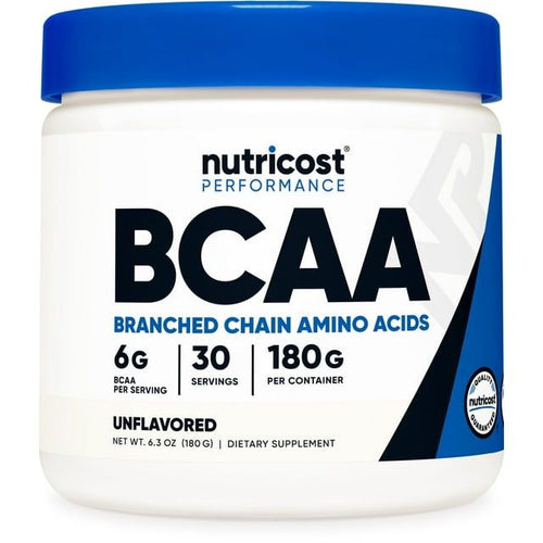 Nutricost BCAA Powder- 2:1:1 (Unflavored) Supplement 30 Servings EasyOptionXY LLC