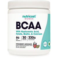 Nutricost BCAA Powder Supplement for Women, Strawberry Lemonade, 30 Servings EasyOptionXY LLC