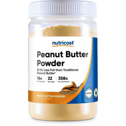Nutricost Peanut Butter Powder - No Sugar Added (12.6 oz) - Non-GMO Supplement EasyOptionXY LLC