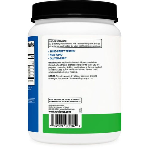 Nutricost BCAA Powder 2:1:1 (Green Apple) 1 kg - Amino Acid Supplement EasyOptionXY LLC