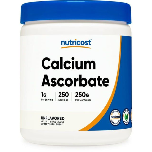 Nutricost Calcium Ascorbate (Vitamin C) Powder, 250g, 250 Serving EasyOptionXY LLC