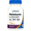Nutricost Melatonin 5mg, 240 Fast Dissolve Tablets - Non-GMO, Gluten Free Supplement EasyOptionXY LLC