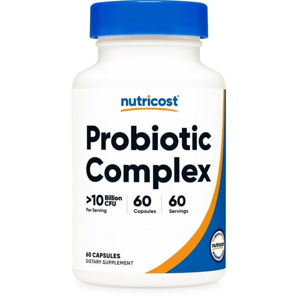Nutricost Probiotic Complex (10 Billion CFU) 60 Capsules - Supplement EasyOptionXY LLC