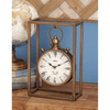 DecMode 13" Bronze Metal Standing Stopwatch Clock EasyOptionXY LLC