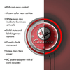 Corvette C1 Neon Clock - 14 inch Diameter - Red EasyOptionXY LLC