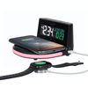 La Crosse Technology Wireless Charging Alarm Black LCD Clock with Glowing Lighted Base, 617-148 EasyOptionXY LLC