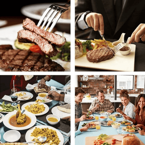 Silverware Sets, 30 Pieces Stainless Steel Flatware Set, Utensils Set Service for 6, Tableware Cutlery Set for Home and Restaurant, Knives Forks Spoons, Mirror Polished, Dishwasher Safe, Silver EasyOptionXY LLC