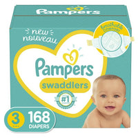 Pampers Swaddlers Diapers, Soft and Absorbent, Size 3, 168 Ct EasyOptionXY LLC