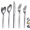 ReaNea 20 Piece Matte Silverware Set Stainless Steel Cutlery Flatware Set Service for 4 EasyOptionXY LLC