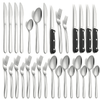 Bestdin 24 Pieces Silverware Set, Flatware Sets with Steak Knives Service for 4, Premium Stainless Steel Mirror Polished Cutlery Utensil Set, Durable Home Kitchen Eating Tableware Set, Dishwasher Safe EasyOptionXY LLC