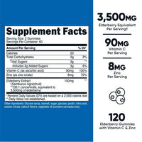 Nutricost Elderberry Gummies 100mg with Zinc & Vitamin C, 120 Gummies, Supplement EasyOptionXY LLC