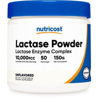 Nutricost Lactase Powder 150G - Lactase Enzyme Complex Supplement- Non GMO, Gluten Free EasyOptionXY LLC