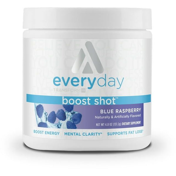 TransformHQ Everyday Boost Shot 28 Servings (Blue Raspberry) Powder Drink EasyOptionXY LLC