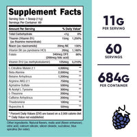 Nutricost Pre-Workout Powder for Women, Blue Raspberry, 60 Servings, Supplement EasyOptionXY LLC