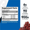 Nutricost BCAA Powder- 2:1:1 (Grape) 90 Servings -Non-GMO Amino Acids EasyOptionXY LLC