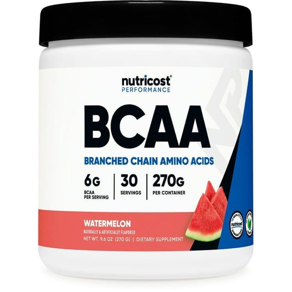 Nutricost BCAA Powder- 2:1:1 (Watermelon) 30 Servings - Amino Acids EasyOptionXY LLC