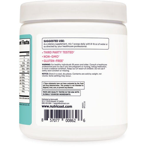 Nutricost BCAA for Women Supplement, Green Apple, 30 Servings EasyOptionXY LLC