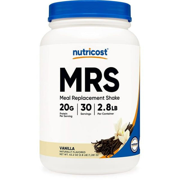 Nutricost Meal Replacement Shake Powder (Vanilla), 30 Servings - Protein, Non-GMO, Gluten Free EasyOptionXY LLC