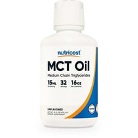 Nutricost MCT Oil - 16oz - Keto, Paleo, Non-GMO Supplement EasyOptionXY LLC