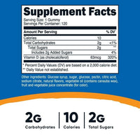 Nutricost Vitamin D3 Gummies 2,500 IU, 120 Gummies - Mixed Berry EasyOptionXY LLC