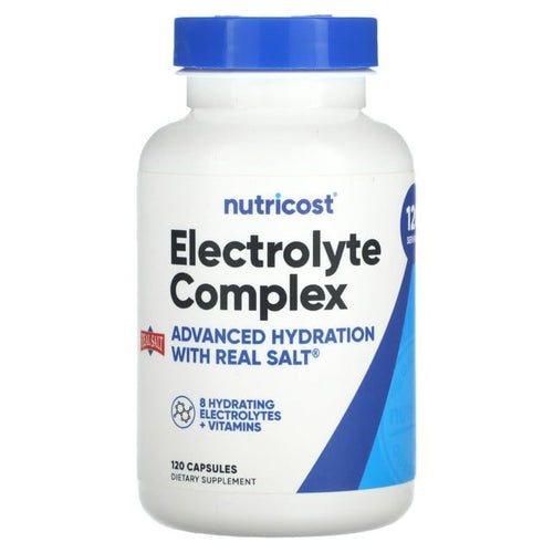 Nutricost Electrolyte Complex (Advanced Hydration with Real Salt?) 120 Capsules EasyOptionXY LLC