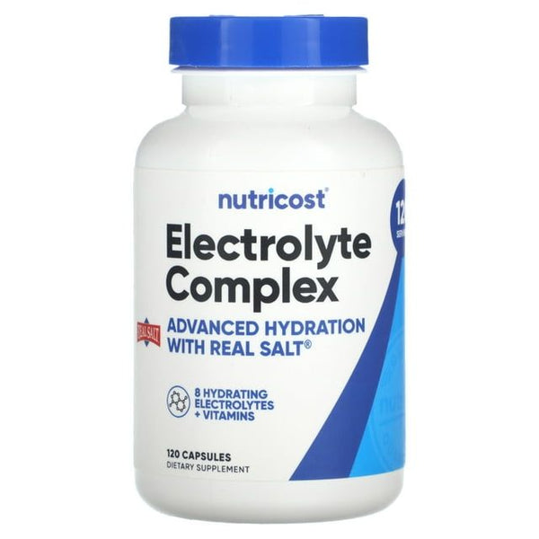 Nutricost Electrolyte Complex (Advanced Hydration with Real Salt?) 120 Capsules EasyOptionXY LLC