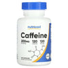 Nutricost Caffeine Supplement 200mg, 120 Capsules EasyOptionXY LLC