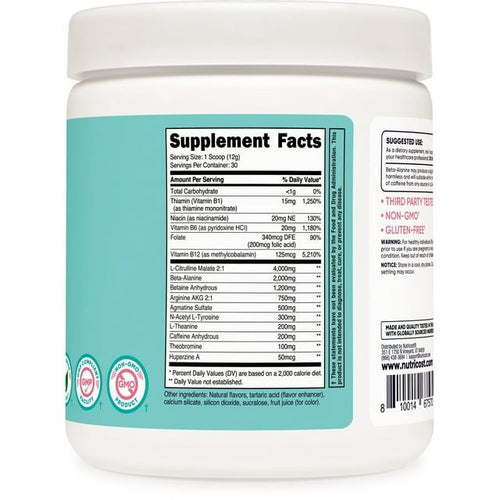 Nutricost Pre-Workout Supplement Powder for Women, Grape, 30 Servings EasyOptionXY LLC