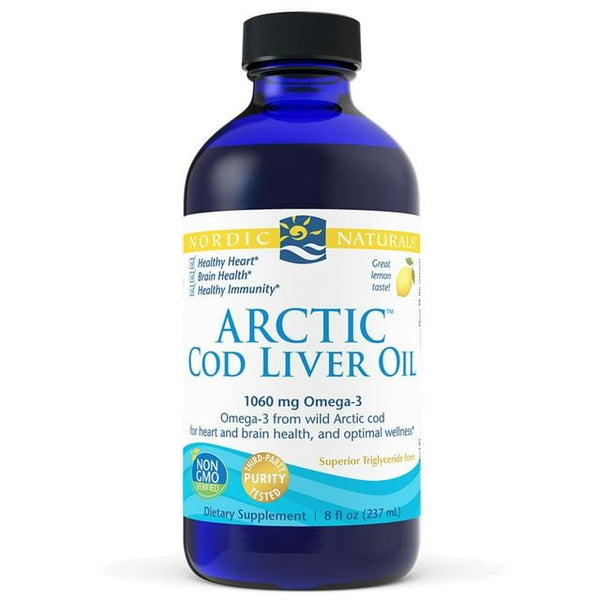 Nordic Naturals Arctic Cod Liver Oil?, Liquid, Lemon, 8 oz EasyOptionXY LLC