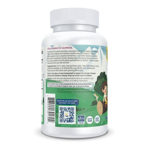 Nordic Naturals Kids Probiotic Gummies, 1.5 Billion Cultures, Vegan 60 Ct EasyOptionXY LLC