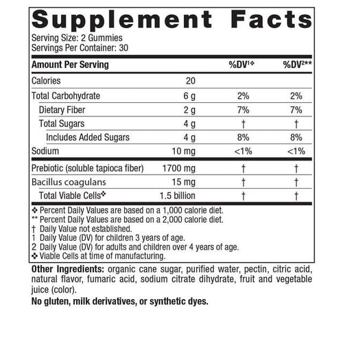 Nordic Naturals Kids Probiotic Gummies, 1.5 Billion Cultures, Vegan 60 Ct EasyOptionXY LLC