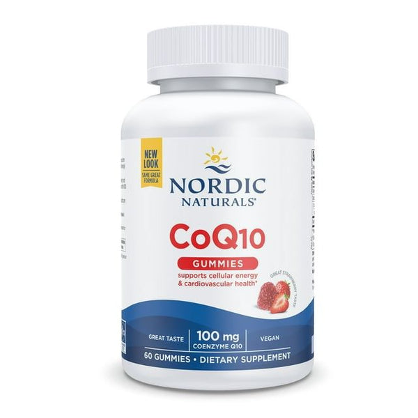 Nordic Naturals CoQ10 Gummies, 100 Mg, Great Taste, Non-GMO, Vegan, 60 Ct EasyOptionXY LLC