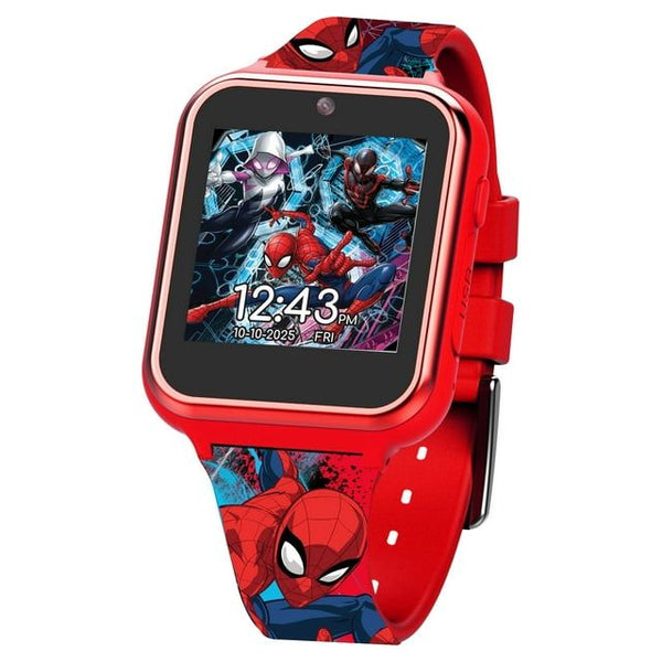 Marvel Spider Man iTime Unisex Touchscreen Smart Watch with Silicone Strap and Red Case 42MM EasyOptionXY LLC