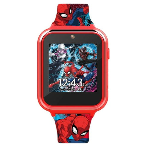 Marvel Spider Man iTime Unisex Touchscreen Smart Watch with Silicone Strap and Red Case 42MM EasyOptionXY LLC