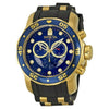 Invicta Pro Diver Chronograph Blue Dial Black Rubber Men's Watch 6983 EasyOptionXY LLC