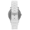 Time & Tru Women's Wristwatch: Silver Case, White Bezel, Easy Read Dial, Silicone Strap (FMDOTT014) EasyOptionXY LLC
