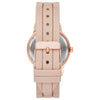 Time & Tru Women's Wristwatch: Rose Gold Case, Blush Bezel, Easy Read Dial, Silicone Strap (FMDOTT072) EasyOptionXY LLC