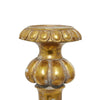 DecMode Gold Polystone Tall Standing Candle Holder EasyOptionXY LLC