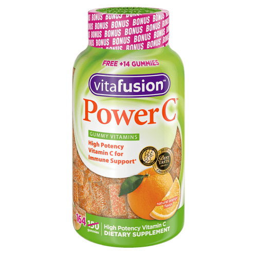 Vitafusion Power C Gummy Vitamin for Immune Support; Orange Flavor; 164 Count EasyOptionXY LLC