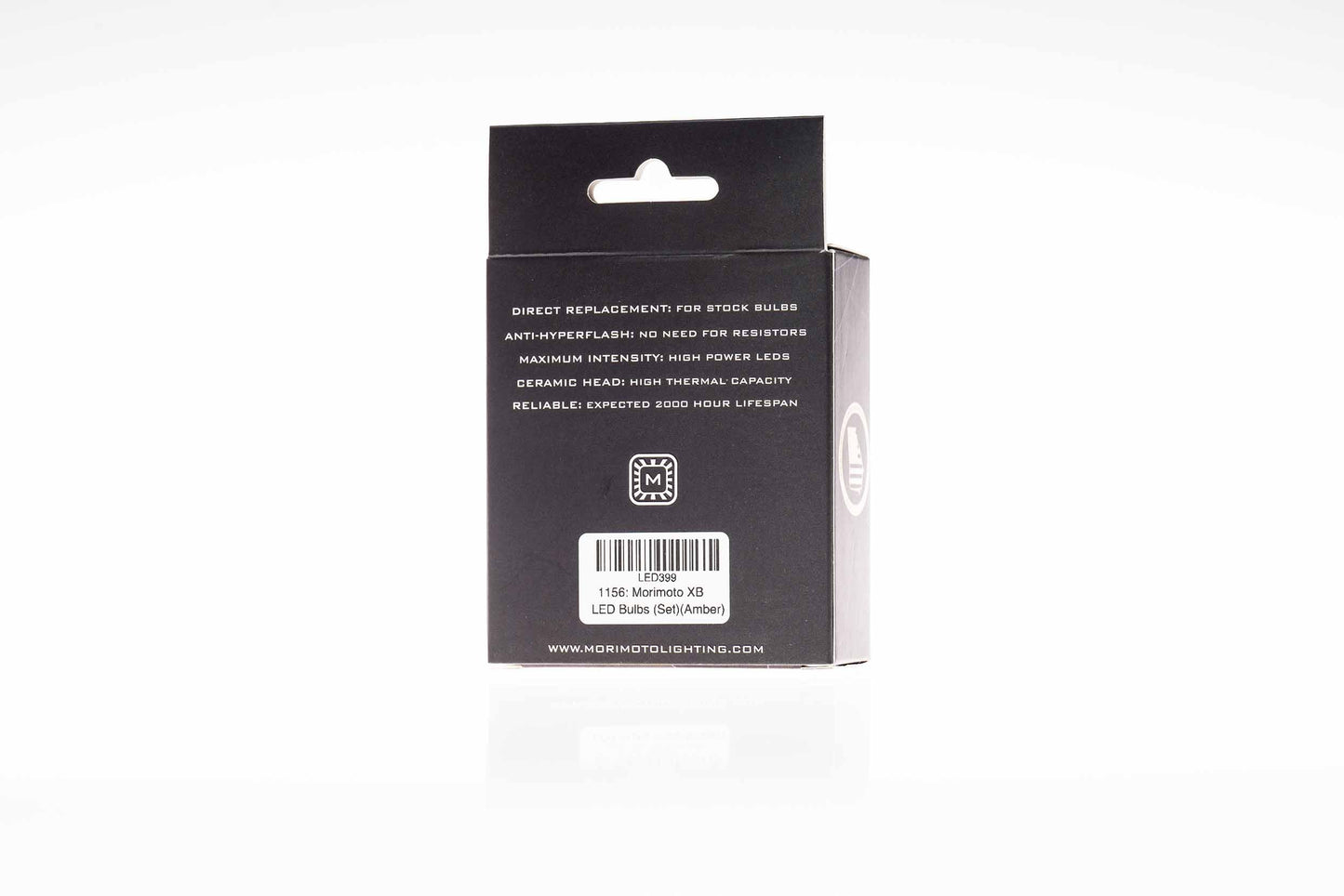 Morimoto XB LED Turn Signal Bulbs (Resistor-Free): 1156
