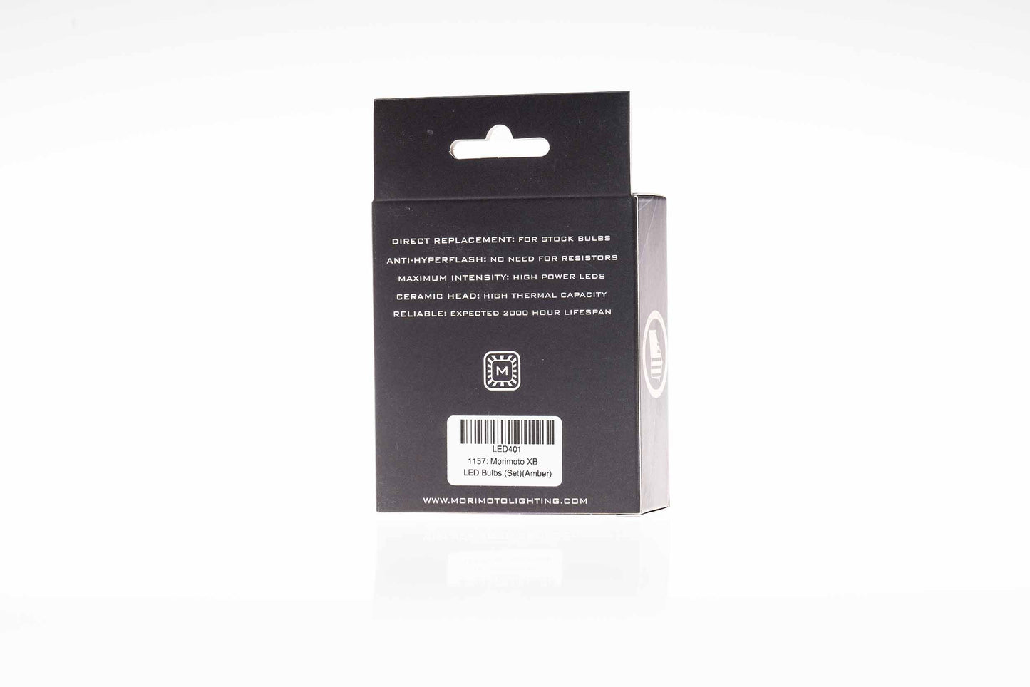 Morimoto XB LED Turn Signal Bulbs (Resistor-Free): 1156