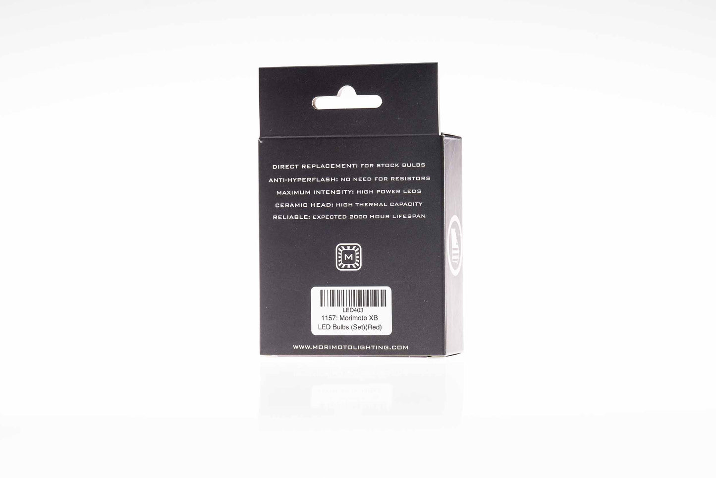 Morimoto XB LED Turn Signal Bulbs (Resistor-Free): 1156